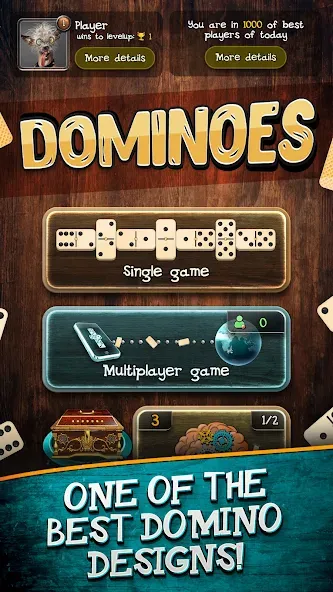 Dominoes [MOD: безлимитные деньги и бонусы] — Скачать бесплатно (APK) — скриншот 1