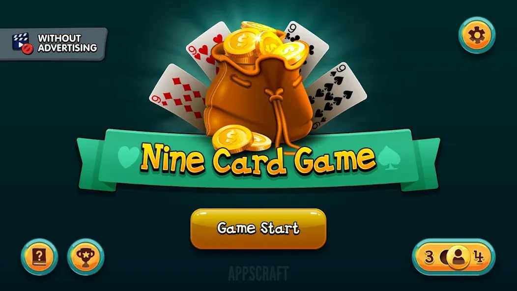 Nine Card Game online offline [MOD: разблокированы все режимы и карты] на Андроид — скриншот 2