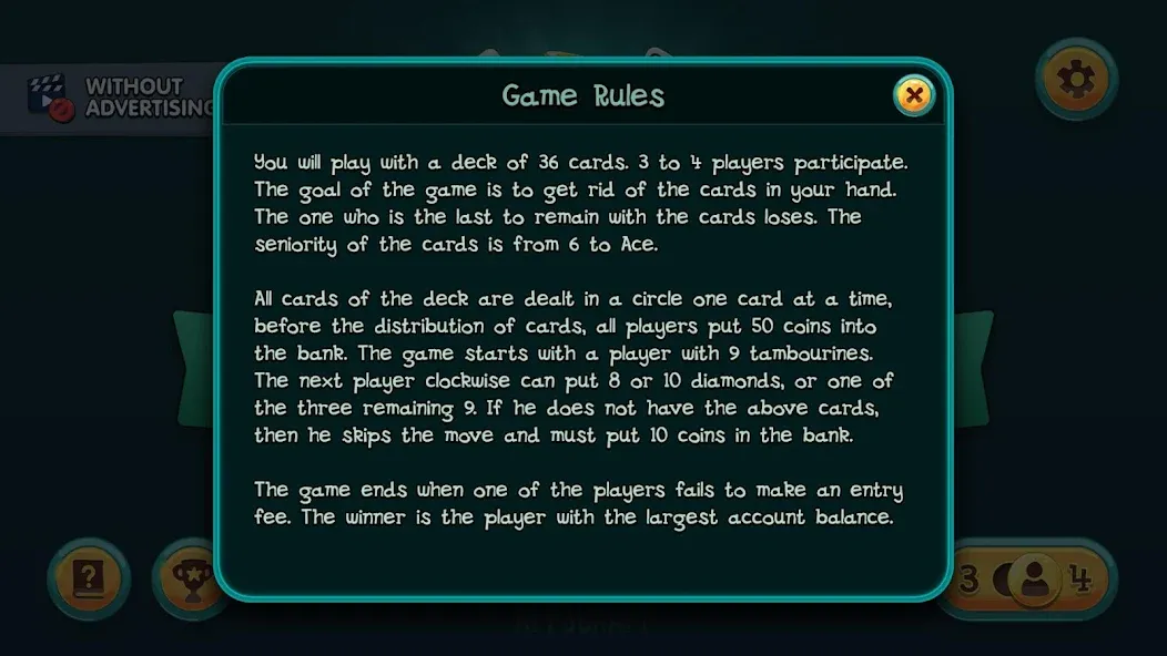 Nine Card Game online offline [MOD: разблокированы все режимы и карты] на Андроид — скриншот 3