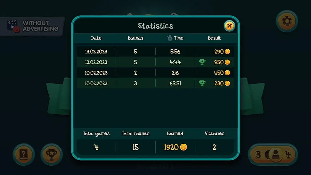 Nine Card Game online offline [MOD: разблокированы все режимы и карты] на Андроид — скриншот 4