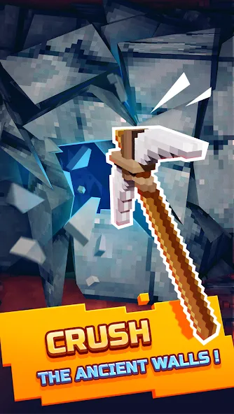 Epic Mine [MOD: безлимитные ресурсы и ускоренная добыча] на Андроид — скриншот 1