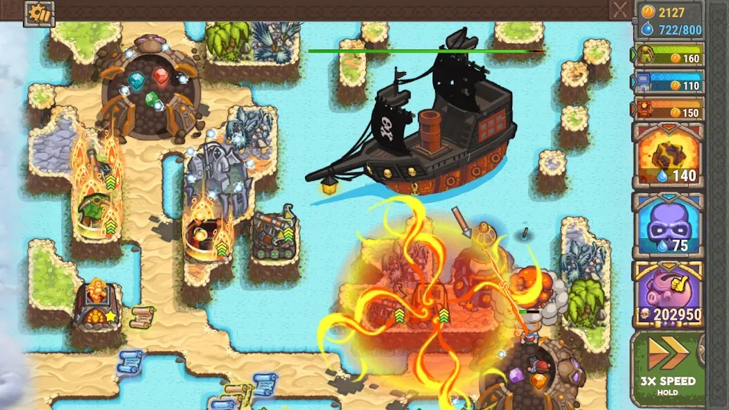 Cursed Treasure 2 [MOD: безлимитные ресурсы и открыты все уровни] — Скачать бесплатно (APK) — скриншот 1