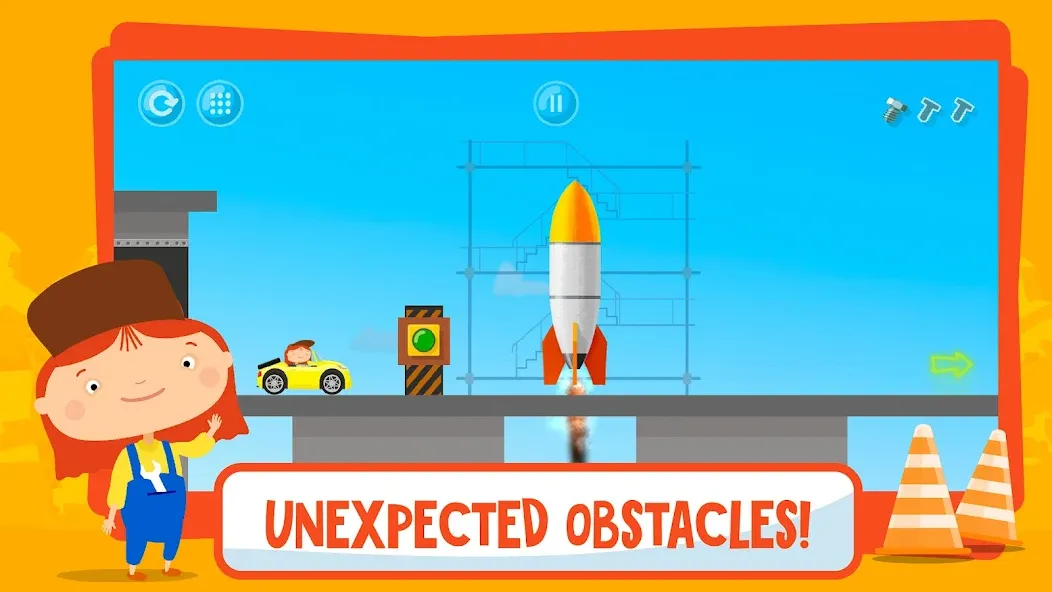 Скачать взлом McWheelie logic games for kids [MOD: открыты все уровни и машины] — скриншот 3