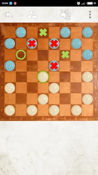 Взломанная USSR Checkers [MOD: безлимитные подсказки и отмена ходов] на Андроид — скриншот 3