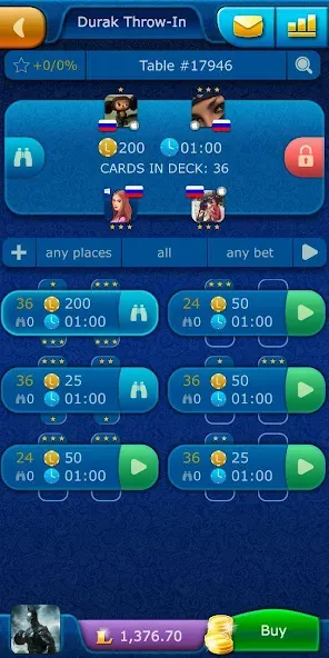 Durak LiveGames online [MOD: безлимитные монеты и быстрые победы] — Скачать бесплатно (APK) — скриншот 3