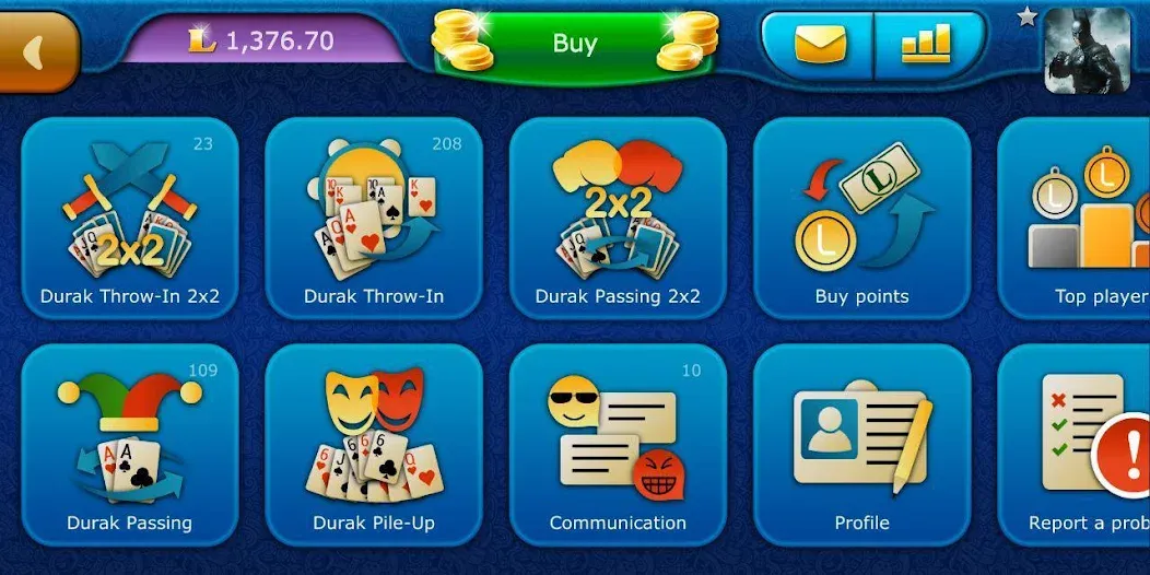 Durak LiveGames online [MOD: безлимитные монеты и быстрые победы] — Скачать бесплатно (APK) — скриншот 5