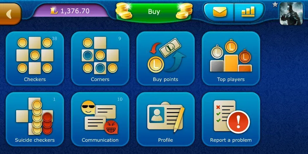 Checkers LiveGames online [MOD: игра без рекламы и все функции открыты] — Скачать бесплатно (APK) — скриншот 5