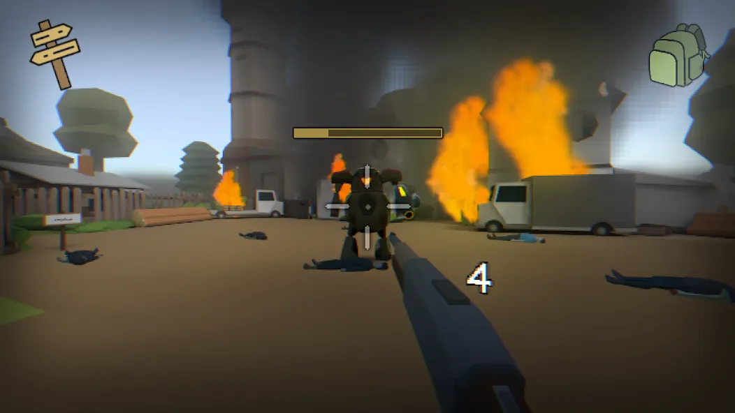 Bunker 23 - Action Adventure [MOD: безлимитные ресурсы и оружие] последняя версия — скриншот 1