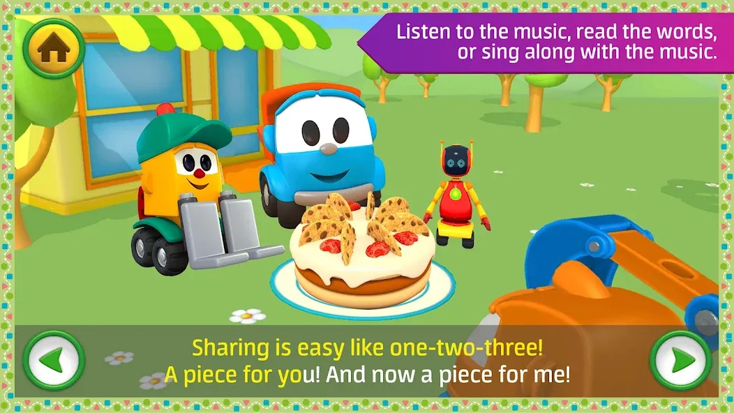 Leo kids songs and music games [MOD: все песни и игры открыты] на Андроид — скриншот 2