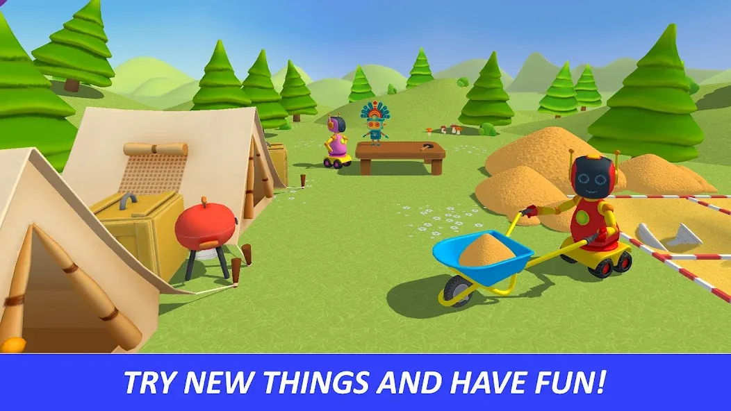 Взломанная Leo's World: toddler adventure [MOD: открыты все уровни и персонажи] на Андроид — скриншот 4