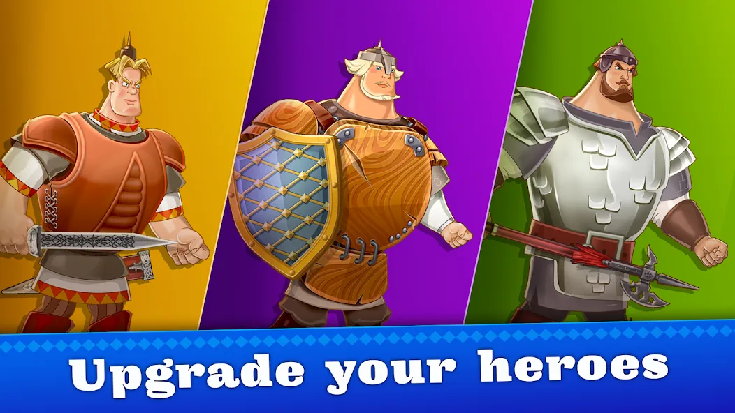 Heroes Adventure: Action RPG [MOD: безлимитные ресурсы и усиленные герои] (Бесплатно / APK) — скриншот 2