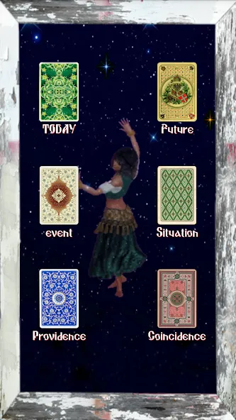 Gypsy fortune-telling [MOD: безлимитные монеты и подсказки] (Бесплатно / APK) — скриншот 2
