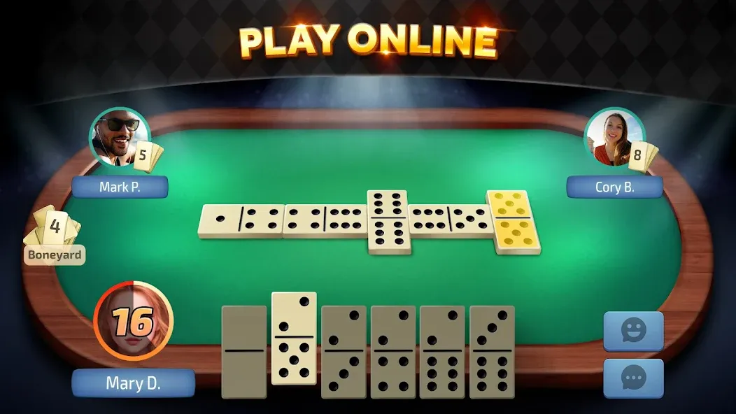 Domino - Dominos online game [MOD: без рекламы и бесконечные монеты] (Бесплатно / APK) — скриншот 2