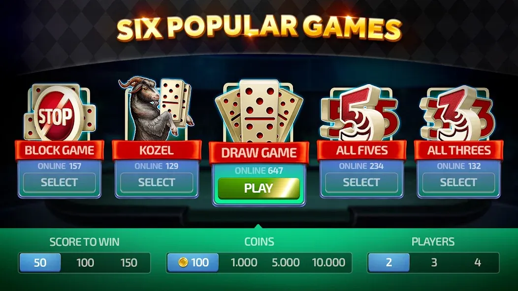 Domino - Dominos online game [MOD: без рекламы и бесконечные монеты] (Бесплатно / APK) — скриншот 3