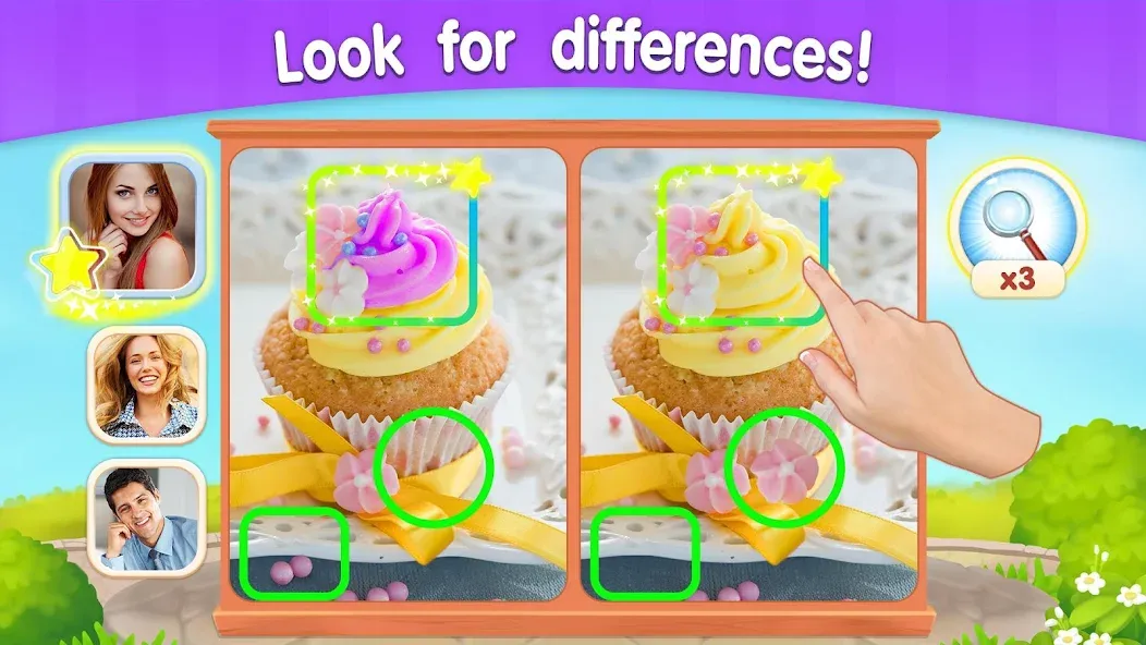 Скачать взлом What's the difference? Spot it [MOD: подсказки доступны без ограничений] — скриншот 1