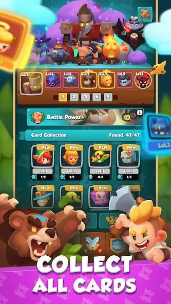 Взломанная Rush Arena: PvP Tower Defense [MOD: безлимитные деньги и усиленные башни] на Андроид — скриншот 3