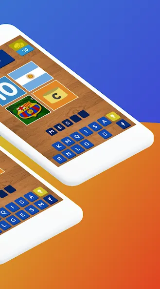 4 Pics 1 Footballer [MOD: без рекламы и все футболисты открыты] — Скачать бесплатно (APK) — скриншот 2