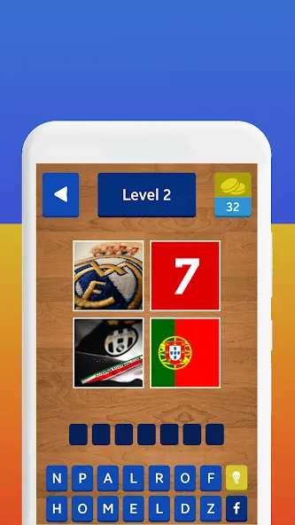 4 Pics 1 Footballer [MOD: без рекламы и все футболисты открыты] — Скачать бесплатно (APK) — скриншот 5