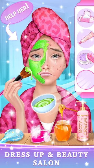 BFF Makeover - Spa & Dress Up [MOD: все наряды и спа-процедуры] — Скачать бесплатно (APK) — скриншот 1