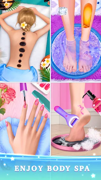 BFF Makeover - Spa & Dress Up [MOD: все наряды и спа-процедуры] — Скачать бесплатно (APK) — скриншот 2