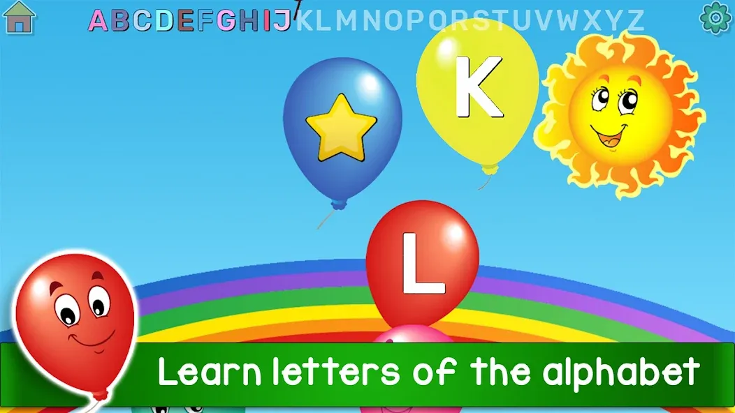 Скачать Kids Balloon Pop Game [MOD: яркие воздушные шарики и весёлая игра] на телефон — скриншот 3