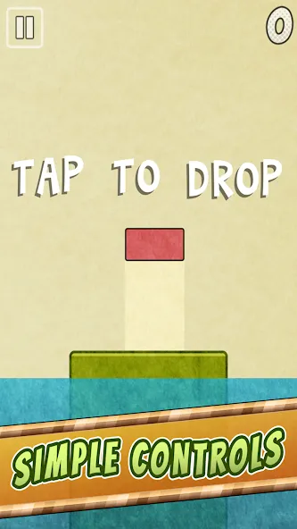 Скачать Drop Stack Block Stacking Game [MOD: без рекламы и бесконечные блоки] — скриншот 3