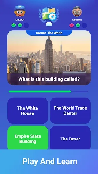 Скачать взлом QuizDuel! Quiz & Trivia Game [MOD: безлимитные подсказки и монеты] — скриншот 2