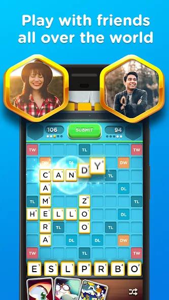 Скачать Word Domination [MOD: безлимитные подсказки и монеты] на телефон — скриншот 2