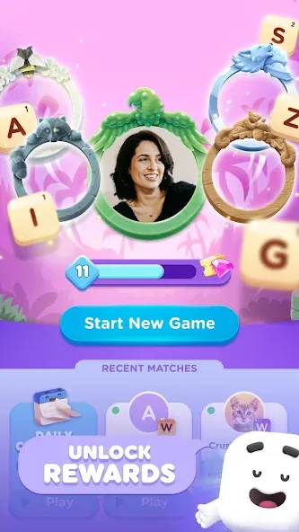 Скачать Wordzee! - Social Word Game [MOD: безлимитные подсказки и бонусы] на телефон — скриншот 4
