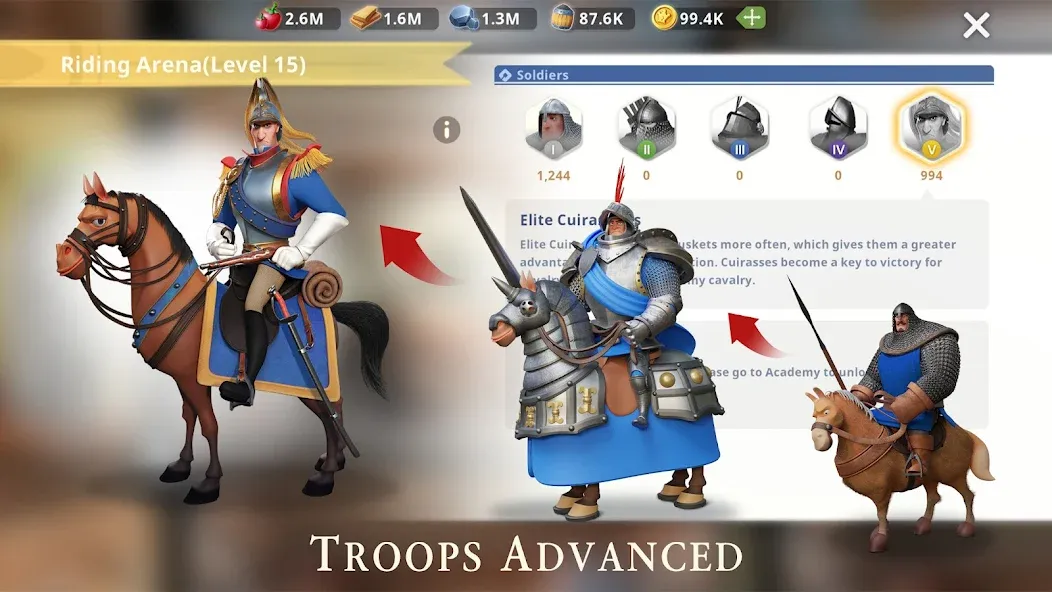 Скачать Castle Empire(E.A.] [MOD: безлимитные ресурсы и энергия] на телефон — скриншот 3