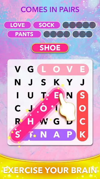 Word Heaps Search - Word Games [MOD: без рекламы и подсказки доступны] последняя версия — скриншот 4