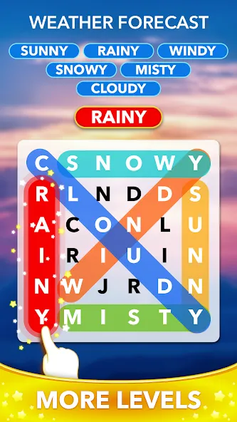 Word Heaps Search - Word Games [MOD: без рекламы и подсказки доступны] последняя версия — скриншот 5