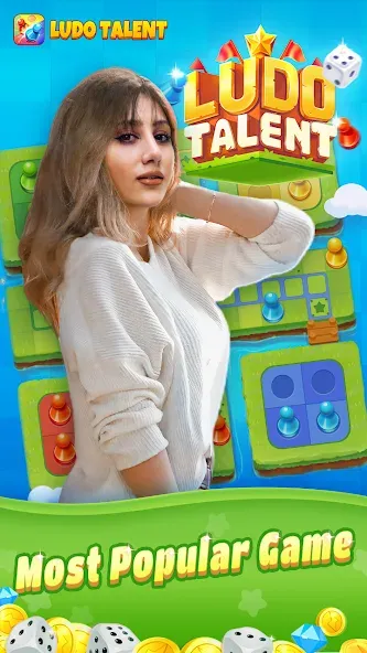 Скачать Ludo Talent - Game & Chatroom [MOD: общение и игра без ограничений] на телефон — скриншот 1