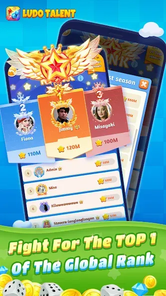 Скачать Ludo Talent - Game & Chatroom [MOD: общение и игра без ограничений] на телефон — скриншот 4