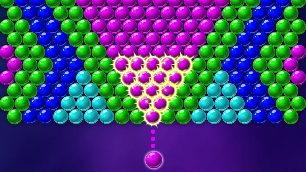 Bubble Shooter 2 [MOD: безлимитные монеты и жизни] — Скачать бесплатно (APK) — скриншот 1