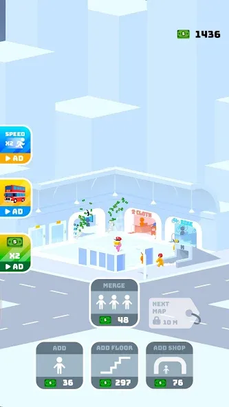 Shopping Mania [MOD: безлимитные деньги и всё открыто] (Бесплатно / APK) — скриншот 2