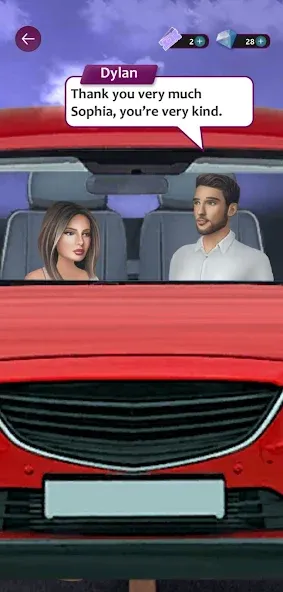 Скачать Situations: Romance Story [MOD: безлимитные деньги и все сцены] на телефон — скриншот 3