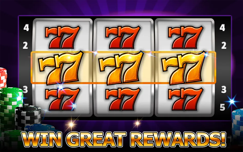Slots - casino slot machines [MOD: безлимитные монеты и бонусы] последняя версия — скриншот 3