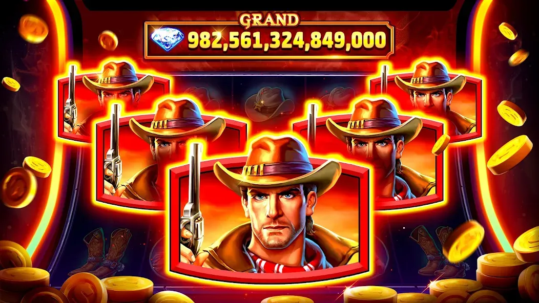 Скачать взлом Cash Frenzy™ - Casino Slots [MOD: безлимитные монеты и бонусы] — скриншот 5