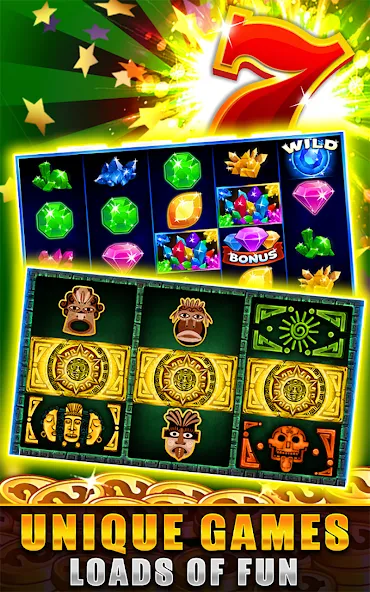 Golden Slots: Casino games [MOD: безлимитные монеты и джекпоты] последняя версия — скриншот 4