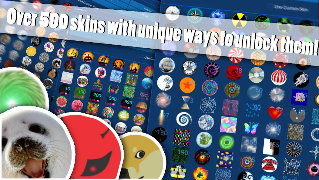 Nebulous.io [MOD: бесконечный рост и быстрый сбор массы] (Бесплатно / APK) — скриншот 4