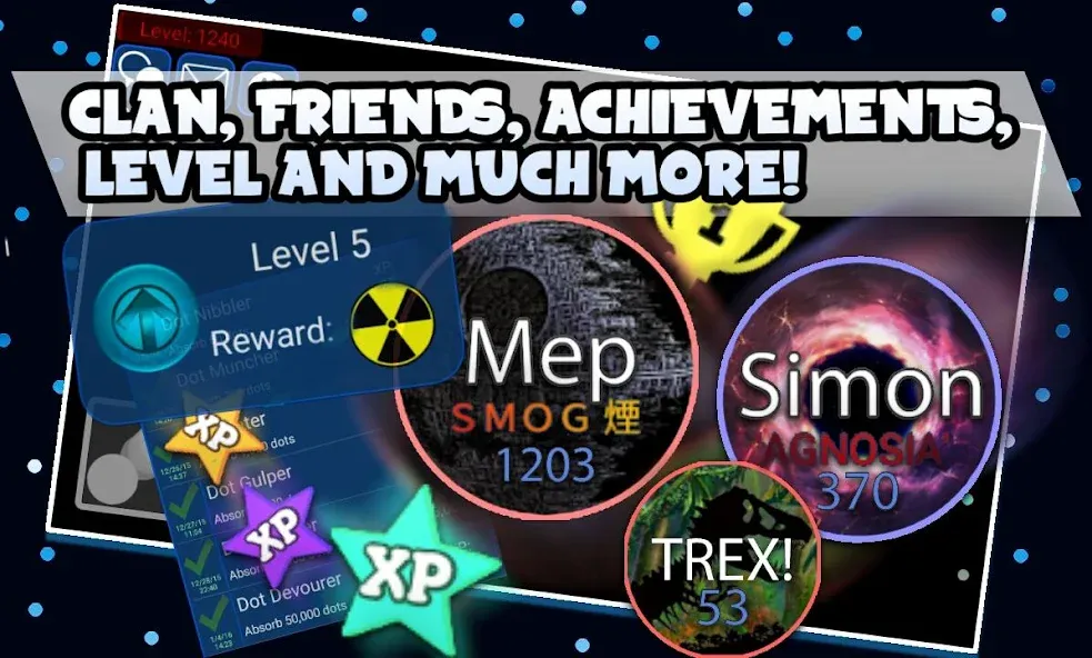 Nebulous.io [MOD: бесконечный рост и быстрый сбор массы] (Бесплатно / APK) — скриншот 5
