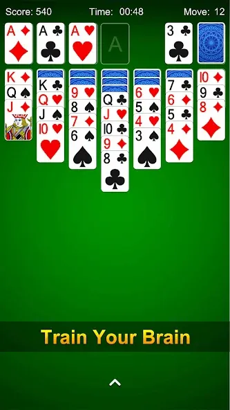 Solitaire - Classic Card Game [MOD: безлимитные подсказки и отмены ходов] на Андроид — скриншот 3