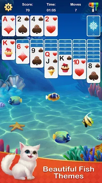 Solitaire Jigsaw Puzzle [MOD: безлимитные подсказки и открыты пазлы] на Андроид — скриншот 2