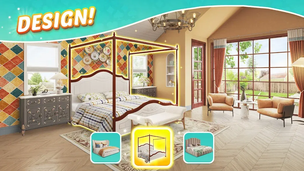 Solitaire Dream Decor [MOD: безлимитные монеты и все декорации] последняя версия — скриншот 4