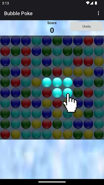 Скачать Bubble Poke [MOD: много монет и жизней] — скриншот 1