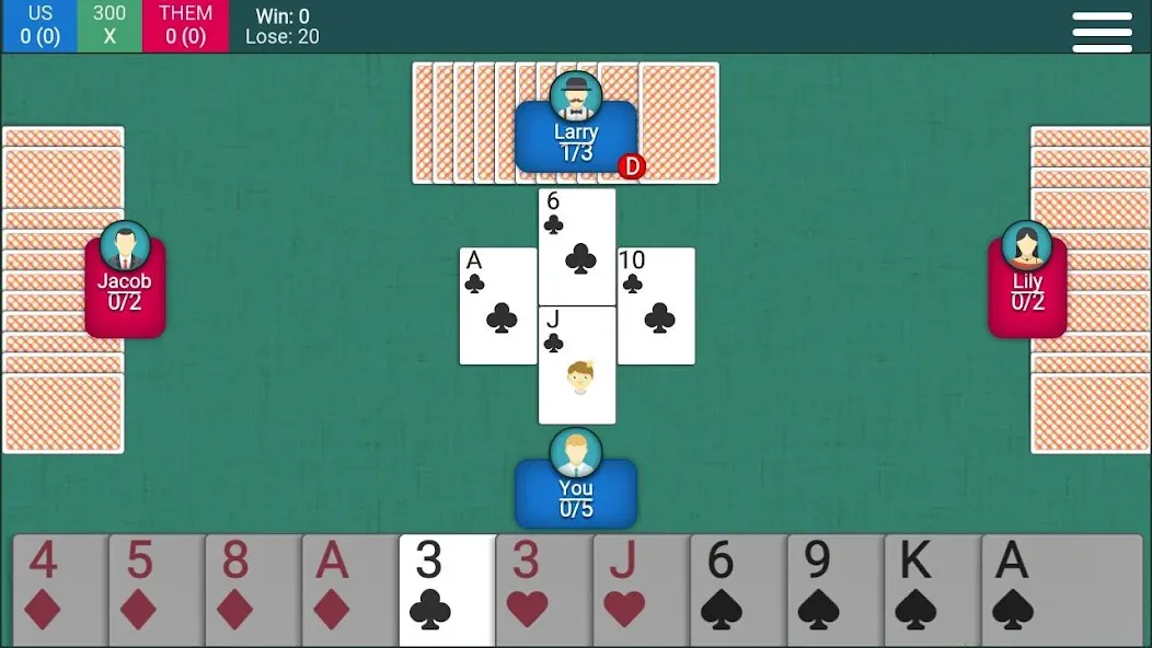 Spades Card Game [MOD: без рекламы и много монет] (Бесплатно / APK) — скриншот 2