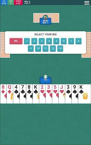 Spades Card Game [MOD: без рекламы и много монет] (Бесплатно / APK) — скриншот 4