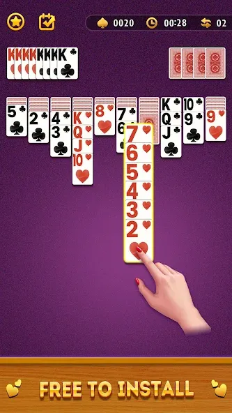 Spider Solitaire Card Game [MOD: без рекламы и все карты открыты] — Скачать бесплатно (APK) — скриншот 2