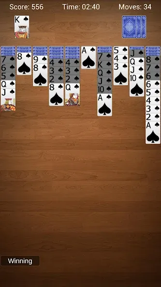 Spider Solitaire - Card Games [MOD: без рекламы и все масти открыты] на Андроид — скриншот 5